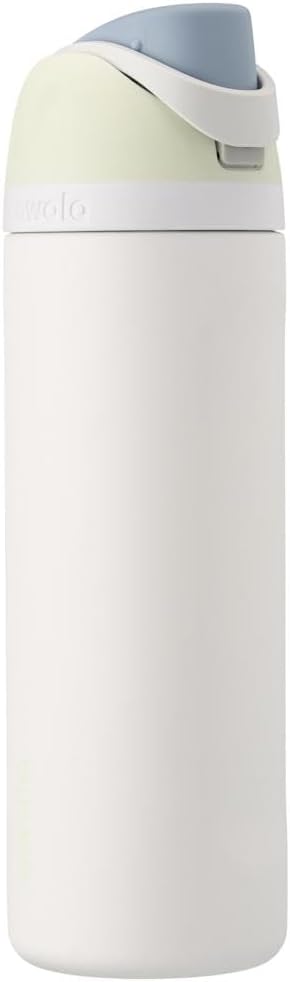 32-ounce insulated stainless-steel water bottle with straw for travel