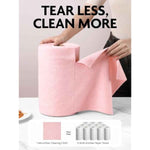75-Pack Fantasticlean 12" x 12" Microfiber Dishcloths, Reusable, Washable, Scratch-Free, Ultra-Absorbent