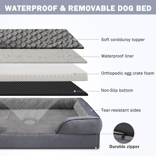 invenho-orthopedic-large-dog-bed-egg-crate-foam-waterproof-lining
