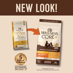 Wellness CORE+ Adult Indoor Cat Food, Grain-Free, Natural, Chicken, Turkey & Chicken Meal, 5 Pound Bag