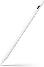 stylus pen for 6th-11th gen ipads, 2x fast charge active pencil compatible with 2018-2025 apple devices - white
