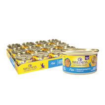Wellness Complete Health Pate Adult Wet Cat Food, Chicken & Herring, 3 Ounce, Grain-Free, 24 Pack