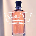 Lucky Brand Lucky You Perfume for Women, Eau De Toilette Day or Night Spray with Fresh Flower Citrus Scent, 3.4 fl oz