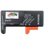 D-FantiX Battery Tester, Universal Battery Checker Small Battery Testers for AAA AA C D 9V 1.5V Button Cell Household Batteries Model BT-168