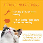 Purina Friskies Grain Free Wet Cat Food Lickable Treats Variety Pack with Salmon, Tuna or Shrimp - 30 Cups, 1.2 oz each