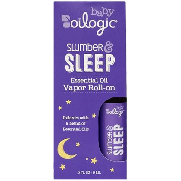 oilogic slumber & sleep roll-on essential oil for babies & toddlers gentle aromatherapy safe pediatrician-tested .3 fl oz