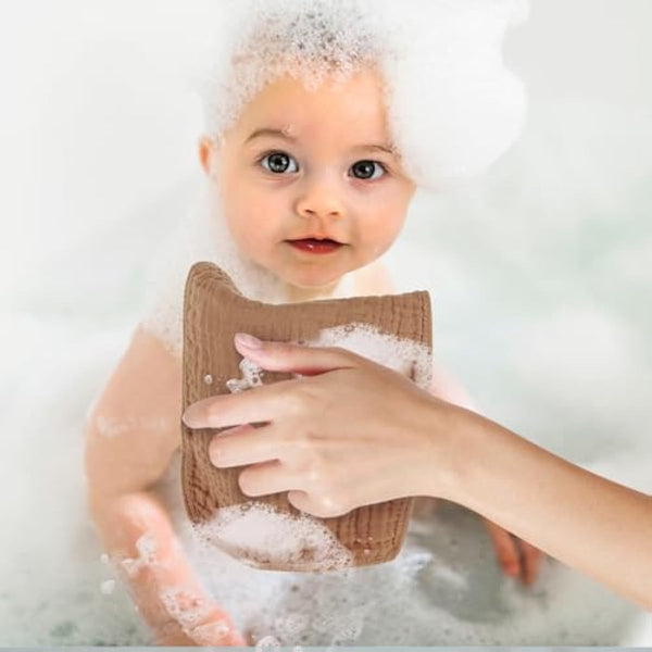 muslin 100% cotton burp cloths soft absorbent 10x20 inches baby essentials for girls and boys
