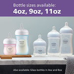Philips Avent Natural Baby Bottles 4-Pack, Medium Flow, 9oz, SCY903/04, BPA-Free