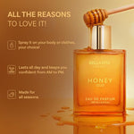BellaVita Luxury Honey Oud Eau de Parfum 3.4 fl oz unisex fragrance patchouli vanilla bergamot