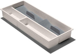 Large Expandable Kitchen Tool Organizer for White Drawers