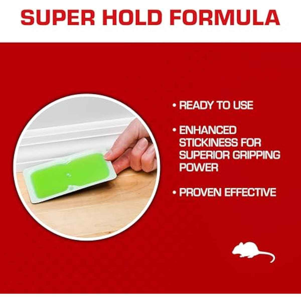 tomcat super hold glue traps mouse size for mice cockroaches spiders scorpions ready to use 4 traps