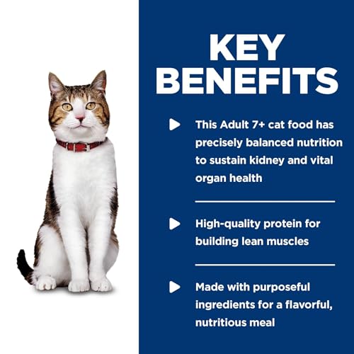 Hills Science Diet 7+ Premium Nutrition Tuna Stew Wet Cat Food 5.5 oz Cans 24 Pack