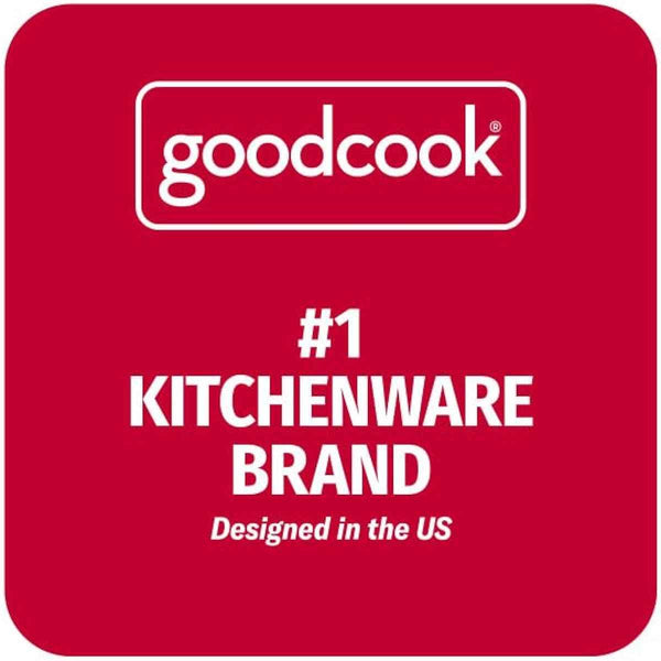 Good Cook Safe Cut Manual Can Opener, Black, Sharp Edge-Free, Stainless Steel