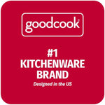 Good Cook Safe Cut Manual Can Opener, Black, Sharp Edge-Free, Stainless Steel