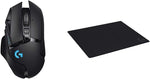 Logitech G502 Hero High Performance Wired Gaming Mouse with Hero 25K Sensor, RGB, Adjustable Weights, 11 Programmable Buttons - Black