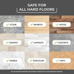 O-Cedar PACS Hard Floor Cleaner, Crisp Citrus Scent 10 Count (1-Pack) | Made with Naturally-Derived Ingredients | Safe to Use on All Hard Floors | Perfect for Mop Buckets