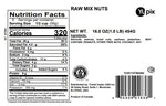 Yupik raw mix nuts, 1 lb, natural mixed nuts with almonds, walnuts, pistachios, cashews, and Brazil nuts, healthy snack, brown