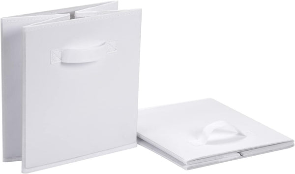 Amazon Basics Collapsible Fabric Storage Cubes Organizer with Handles