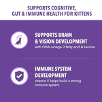 iams proactive health kitten dry cat food with chicken, 7 lb bag, complete and balanced nutrition