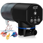 Automatic Fish Feeder for Small Aquariums: 200ml Large Capacity Auto Feeders with Battery Timer for Betta Koi and Turtles