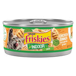 Purina Friskies Indoor Cat Food Pate Chicken Dinner With Garden Greens - (Pack of 24) 5.5 oz. Cans