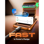 Lisen 5-pack usb c to c cable, 60w fast charging, 10ft for iphone 17, ipad, galaxy s25/s24