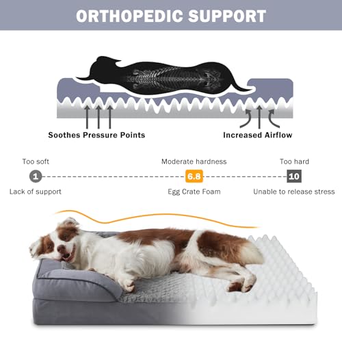 invenho-orthopedic-large-dog-bed-egg-crate-foam-waterproof-lining