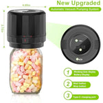 M11 Electric Vacuum Sealer Kit for Wide and Regular Mason Jars with Black Vacuum Sealing Machine and Food Storage Lids