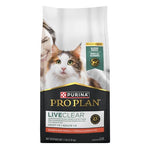 purina pro plan liveclear high protein cat food salmon rice formula 7 lb bag