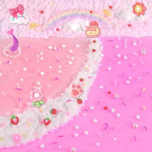 6 Pack Pink Slime Kit Cloud Slime Set for Girls and Boys Ages 8-12