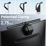 Quntis computer monitor lamp for eye caring with auto-dimming and touch control
