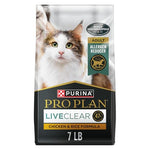 Purina Pro Plan LIVECLEAR Chicken and Rice High Protein Cat Food for Allergen Reduction