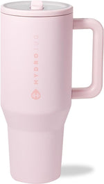 40 oz Insulated Stainless Steel Water Bottle with Handle and Flip Straw