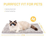 Self-heating cat pad, 27.5" x 18.5", thermal heated cat mat, extra warm pet mat for outdoor and indoor use