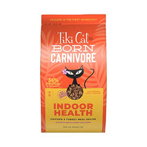 tiki cat born carnivore indoor health dry cat food chicken turkey meal 6 lbs bag