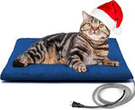 kiroto outdoor pet heating pad 20x16 blue waterproof cover temperature control