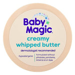 Baby Magic Creamy Whipped Butter Vanilla Oat, 8.4 oz, Gentle, Long-Lasting Moisture for Baby's Sensitive Skin