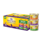 wellness complete health grain-free chicken & turkey cat food 3oz 12 pack