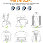 Aieve Appliance Sliders, 8 Pcs Small Appliance Slider for Countertop, Self Adhesive Home Finds Caster Wheels Rollers, Kitchen Must Have Gadgets for Stand Mixers, Coffee Makers, Air Fryers