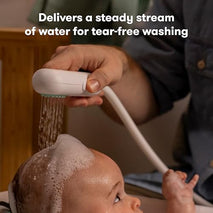 frida baby control the flow bathtub sprayer attachment with scalp massager for baby bathtub and shower
