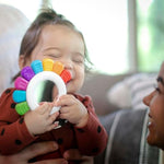 Baby Einstein Outstanding Opus octopus sensory teether rattle multi-use toy, BPA free, chillable, 3 months up, multicolored