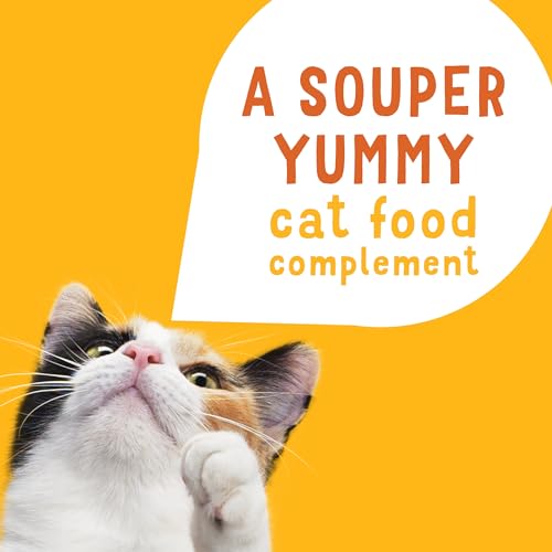 Purina Friskies Grain Free Wet Cat Food Lickable Treats Variety Pack with Salmon, Tuna or Shrimp - 30 Cups, 1.2 oz each