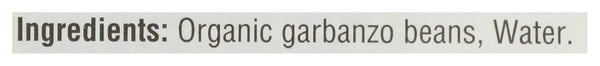 365 by Whole Foods Market Organic Unsalted Garbanzo Beans 13.4 Ounce Non-GMO Verified