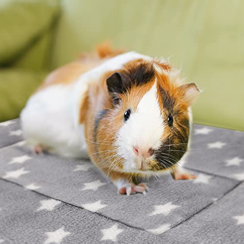 3PCS soft rabbit bedding guinea pig cage liner fleece blanket plush hamster beds ferret squirrel hedgehog rat