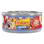 Purina Friskies Shreds With Beef in Gravy Wet Cat Food - (Pack of 24) 5.5 oz. Cans