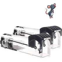 Humane Mouse Traps, 12 inches Enlarged No Kill Rat Live Traps for Chipmunks, Reusable Catch and Release Mice, Pet and Children Friendly Mouse Trap That Work