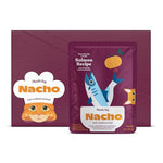 Made by Nacho Wet Cat Food in Gravy, Sustainably-Caught Salmon with Bone Broth, 12 3 oz. Pouches, Limited Ingredients