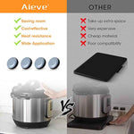 aieve 8 Pcs Appliance Sliders Small Self Adhesive Casters for Countertop