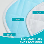 Kanech washable bed pads for adults, seniors, kids & pets, 44x52 inches, heavy absorbency, waterproof, quick drying