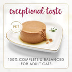 purina fancy feast wet senior cat food 7 years plus chicken feast pate, 3 oz cans, pack of 24